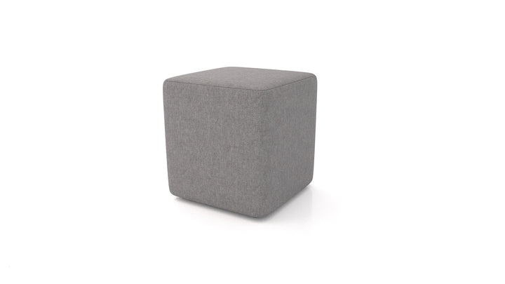 Hocker TA-3, Hocker von FEYDOM im Stoff Velare ET-14 Middle Grey