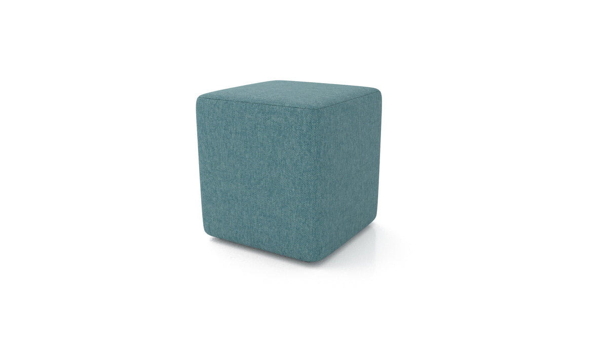 Hocker TA-3, Hocker von FEYDOM im Stoff Velare ET-16 Turquoise