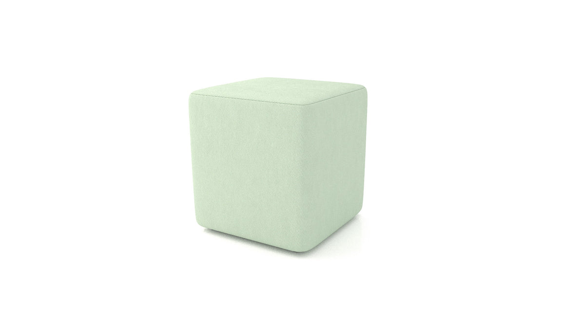 Hocker TA-3, Hocker von FEYDOM im Stoff Mollia FF-18 Mint