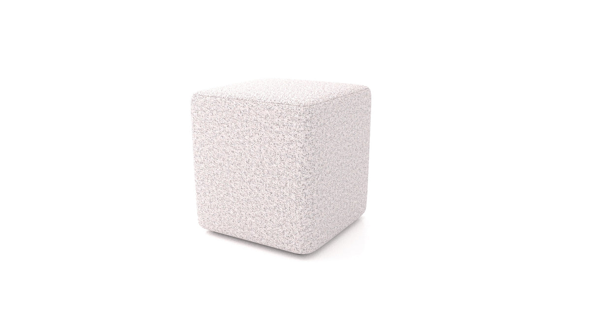 Hocker TA-3, Hocker von FEYDOM im Stoff Hygge HG-09 Light Grey