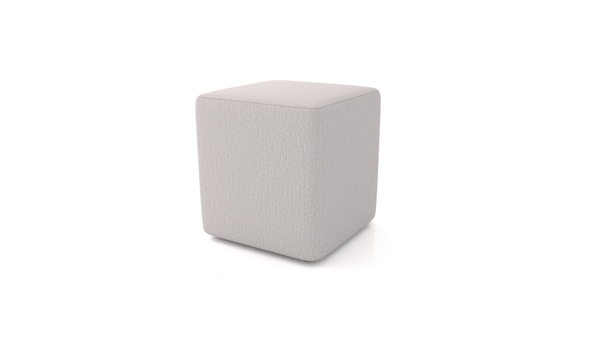 Hocker TA-3, Hocker von FEYDOM im Stoff Heim HM-86 Light Grey