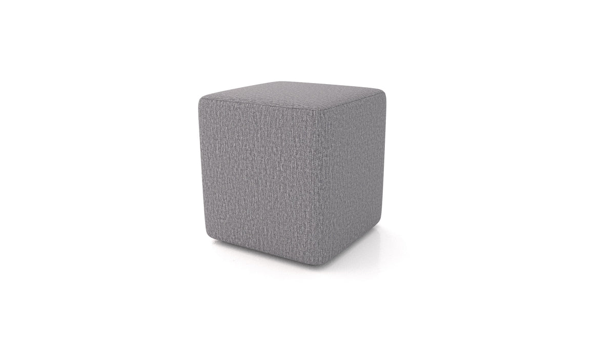 Hocker TA-3, Hocker von FEYDOM im Stoff Heim HM-95 Medium Grey