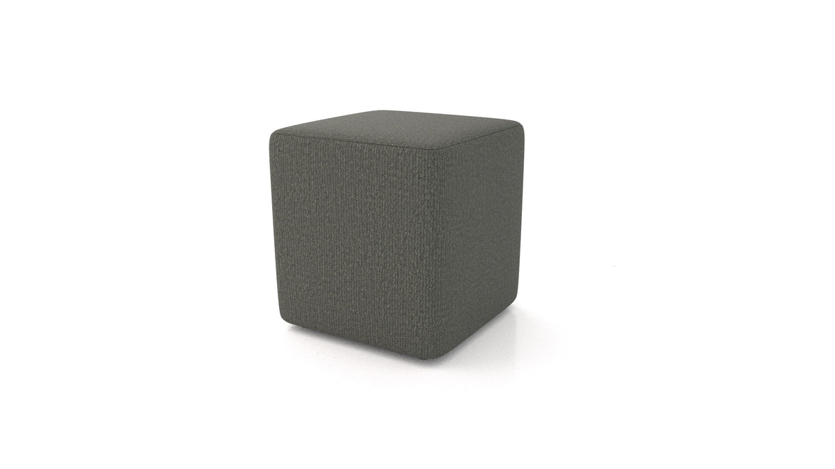 Hocker TA-3, Hocker von FEYDOM im Stoff Heim HM-98 Dark Grey