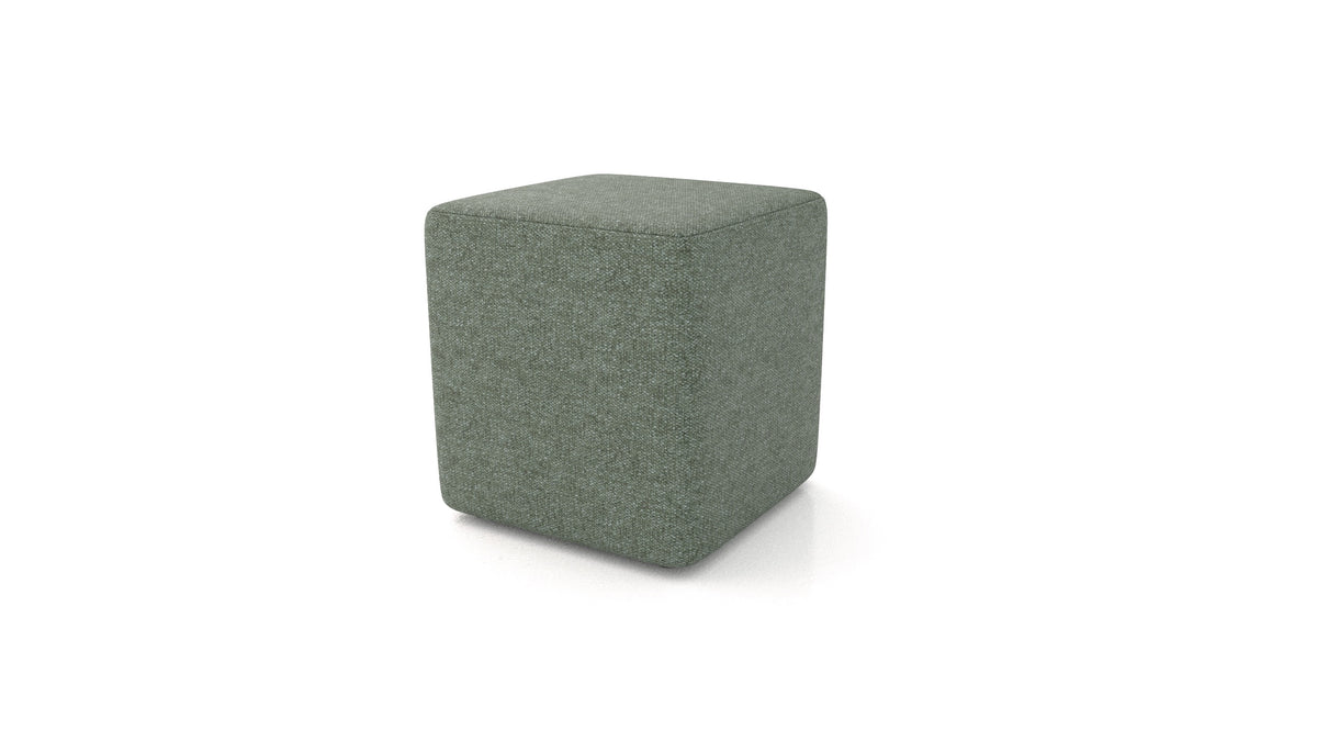 Hocker TA-3, Hocker von FEYDOM im Stoff Icon IC-39 Forest