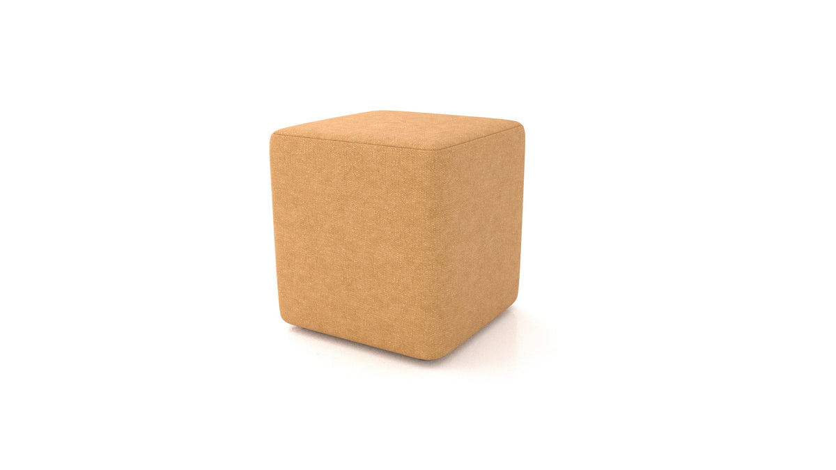 Hocker TA-3, Hocker von FEYDOM im Stoff Icon IC-45 Antic Gold