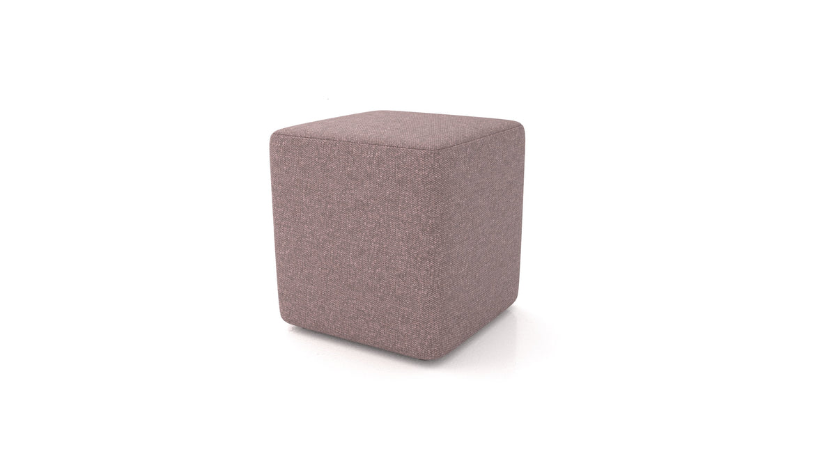 Hocker TA-3, Hocker von FEYDOM im Stoff Icon IC-69 Marmo