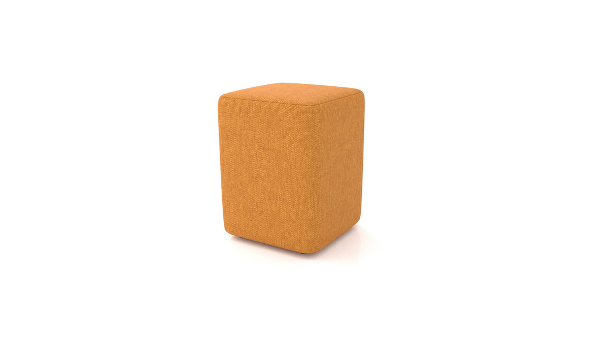 Hocker TA-4, Hocker von FEYDOM im Stoff Velare ET-48 Antic Gold