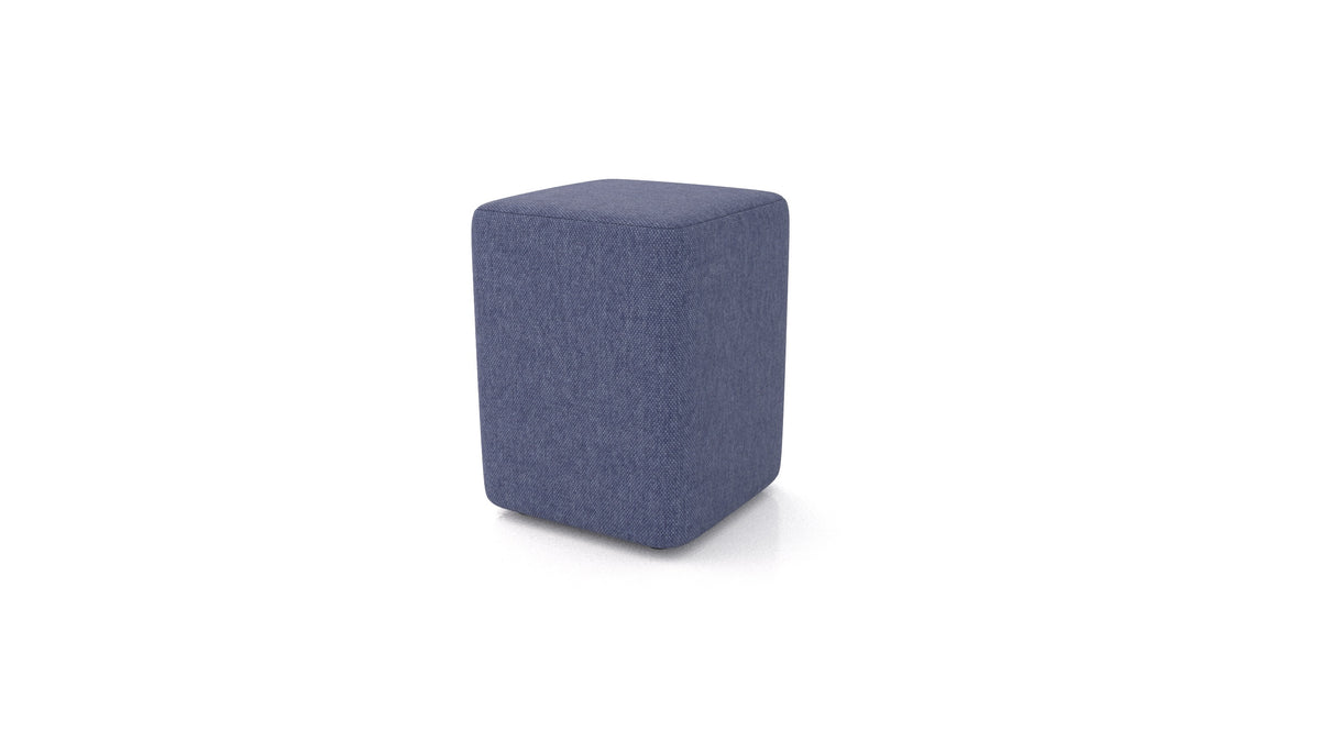 Hocker TA-4, Hocker von FEYDOM im Stoff Velare ET-80 Noble Blue