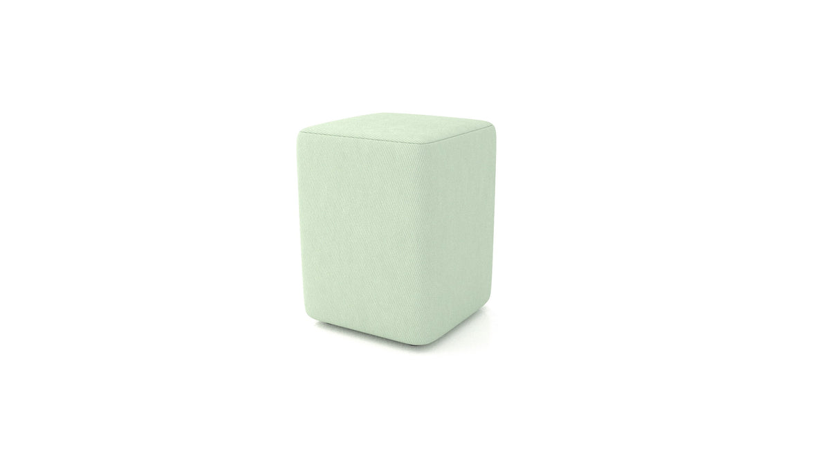 Hocker TA-4, Hocker von FEYDOM im Stoff Mollia FF-18 Mint