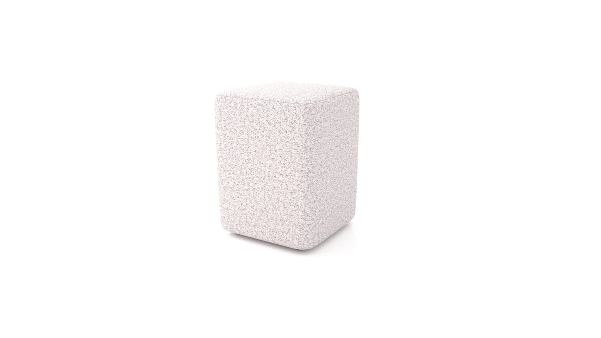 Hocker TA-4, Hocker von FEYDOM im Stoff Hygge HG-09 Light Grey