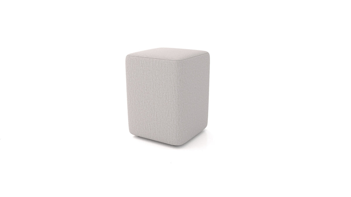 Hocker TA-4, Hocker von FEYDOM im Stoff Heim HM-86 Light Grey