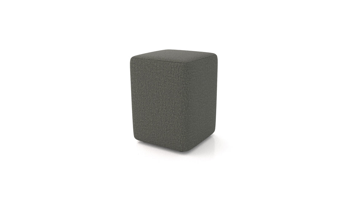 Hocker TA-4, Hocker von FEYDOM im Stoff Heim HM-98 Dark Grey