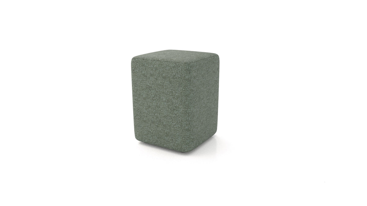 Hocker TA-4, Hocker von FEYDOM im Stoff Icon IC-39 Forest