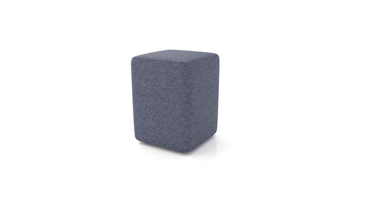 Hocker TA-4, Hocker von FEYDOM im Stoff Icon IC-79 Deep Blue
