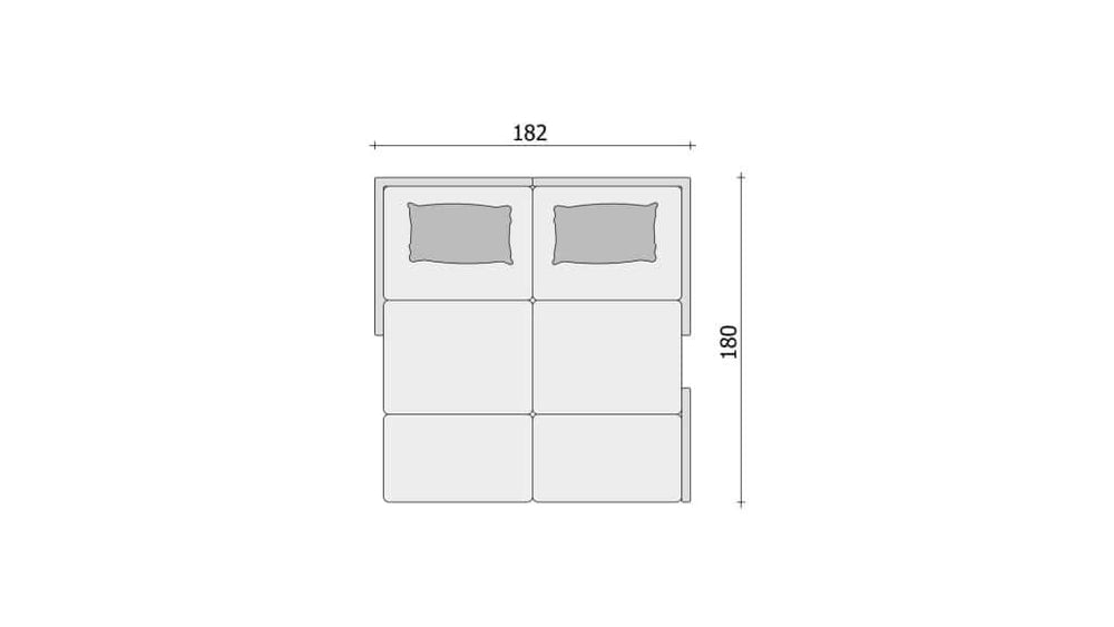 Clooods 4S &ndash; Doppelbett