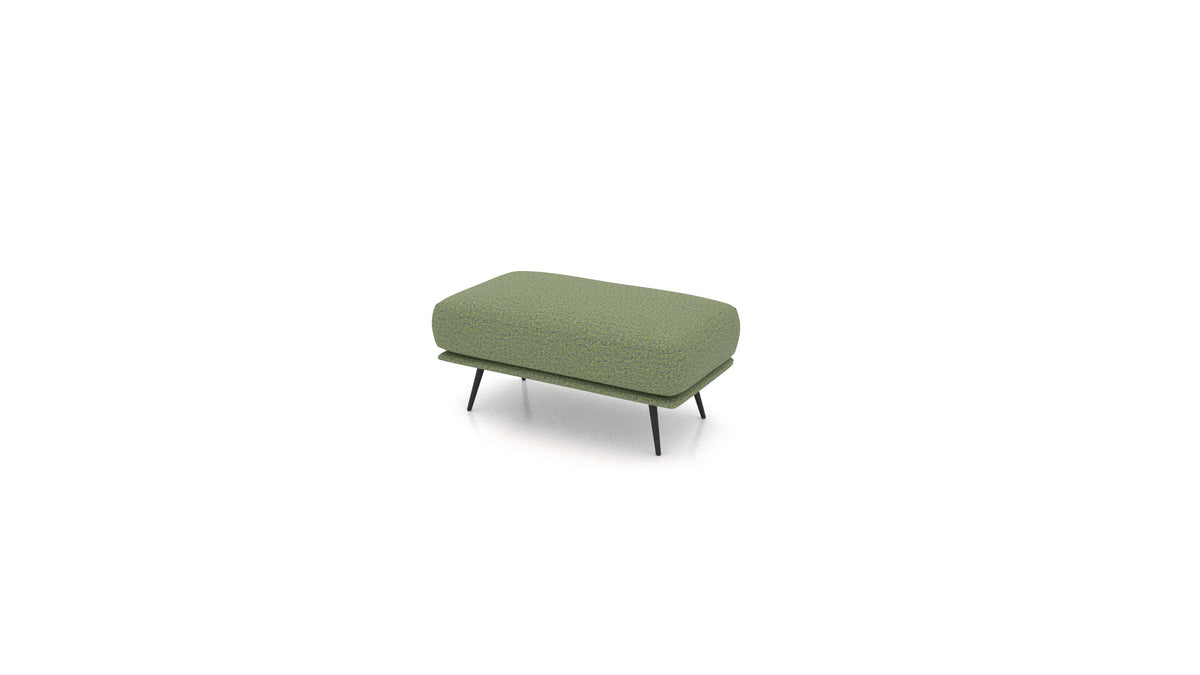 OIKO Hocker, Sofa-Modul von FEYDOM im Stoff Hygge HG-34 Olive Green
