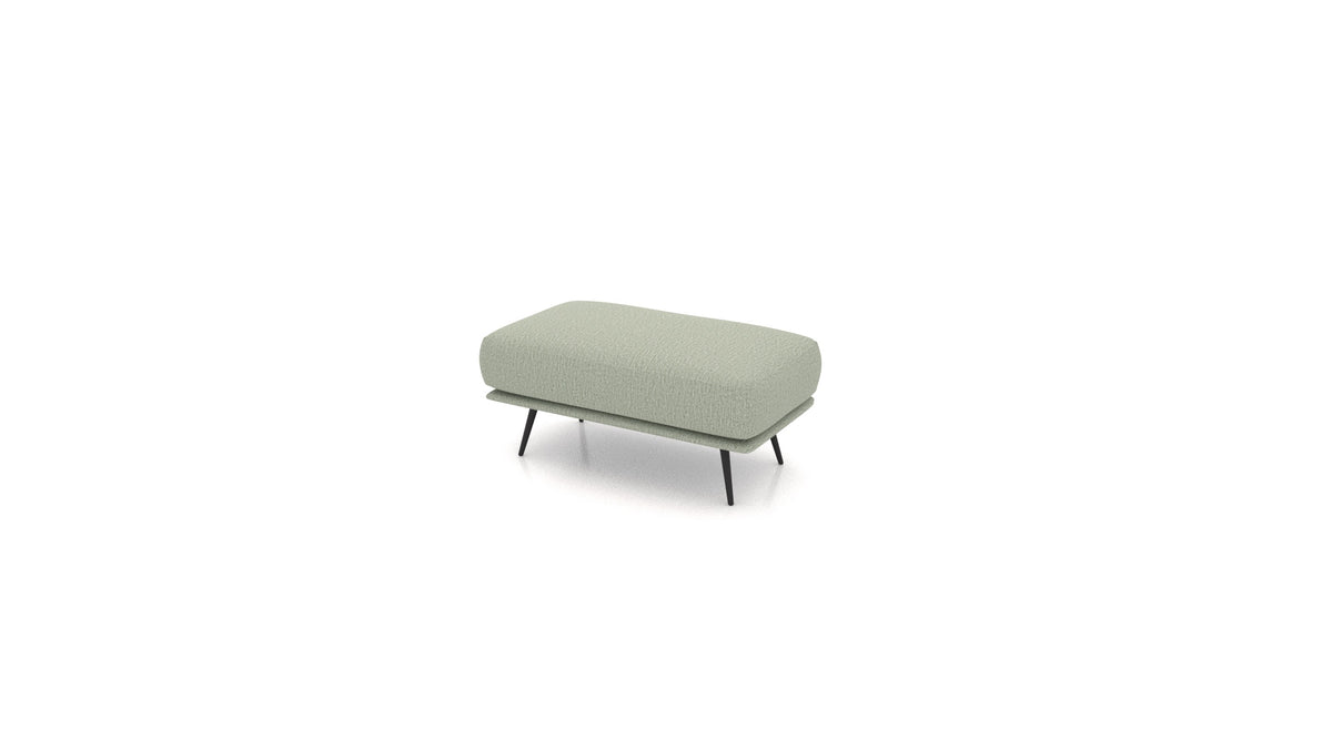 OIKO Hocker, Sofa-Modul von FEYDOM im Stoff Heim HM-34 Jade