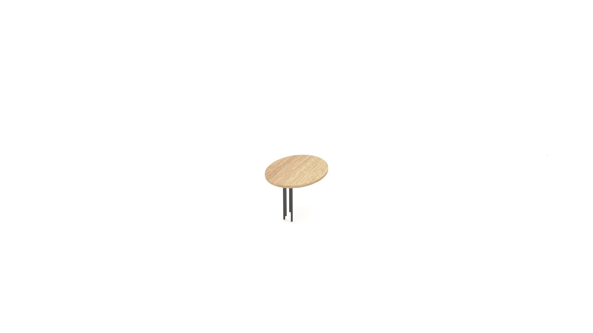 OIKO Holz-Beistelltisch, Sofa-Modul von FEYDOM, helles Holz
