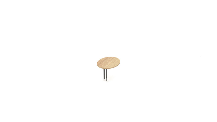 OIKO Holz-Beistelltisch, Sofa-Modul von FEYDOM, helles Holz