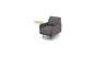 OIKO Sessel+ mit Holz-Beistelltisch