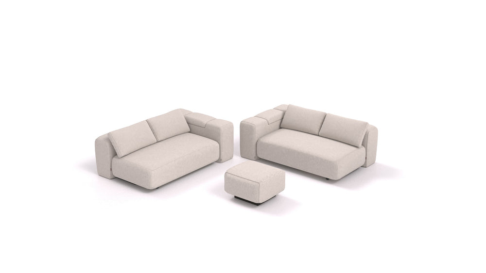 BonBon3 L &ndash; 2x Zweisitzer + Hocker