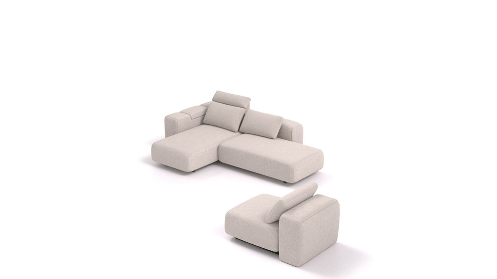 BonBon3 M+ &ndash; Ecksofa + Sessel
