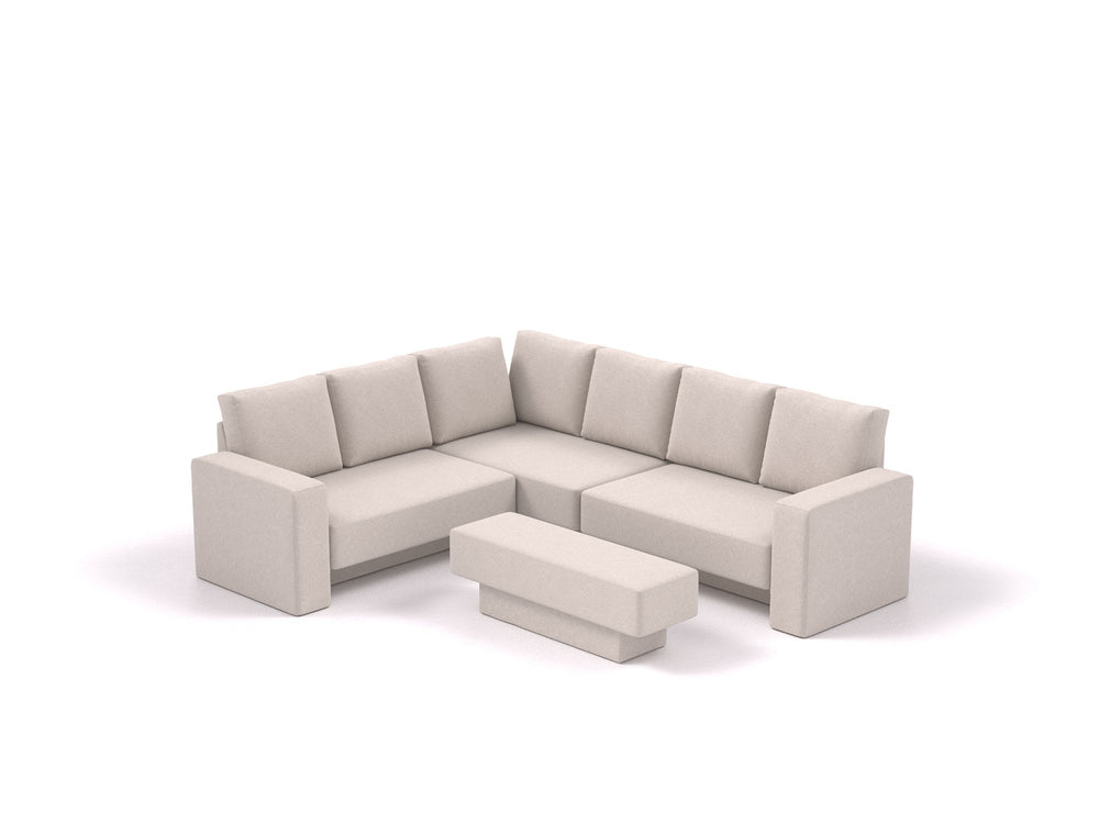 Choice 5 &ndash; Ecksofa + Hocker