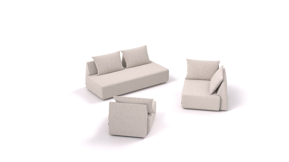 Matacao3 City &ndash; Dreisitzer + Zweisitzer + Sessel