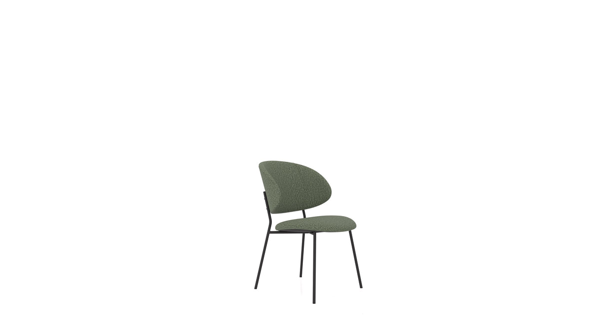 Stuhl ST-2, Hocker von FEYDOM im Stoff Heim HM-39 Forest
