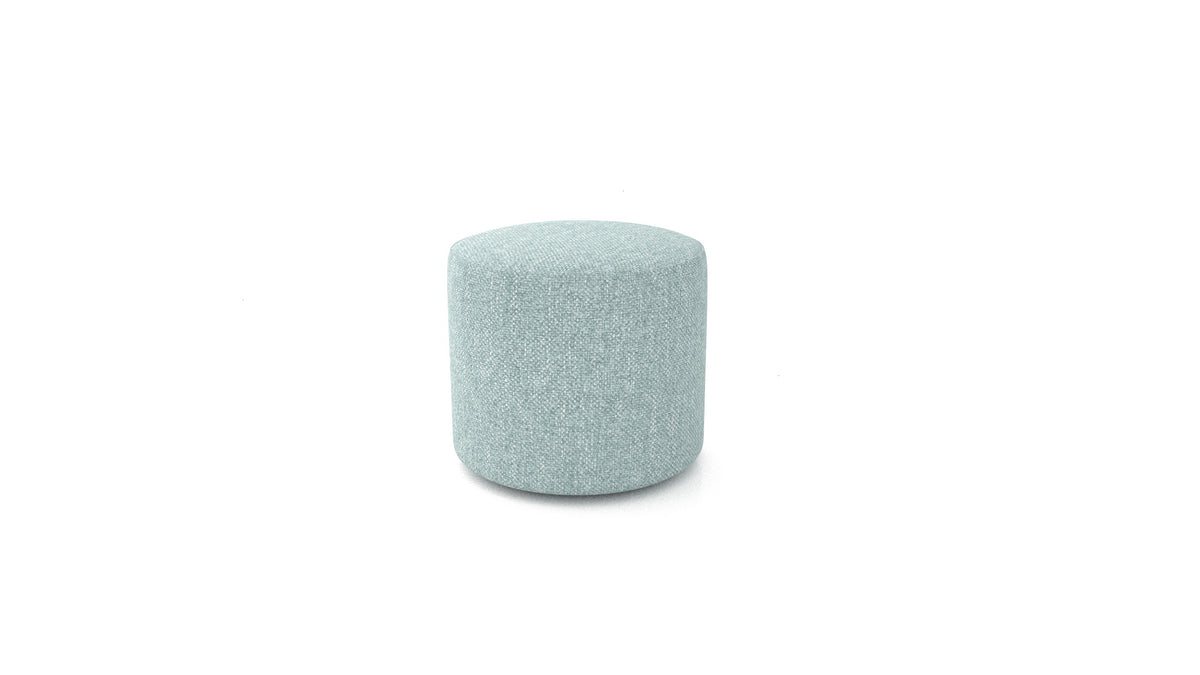 TA-2 Hocker, Hocker von FEYDOM im Stoff Alure DE-75 Pastel Blue