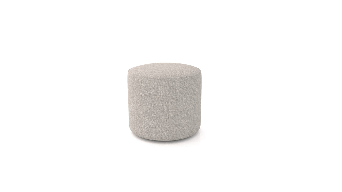 TA-2 Hocker, Hocker von FEYDOM im Stoff Phoenix FE-84 Middle Grey