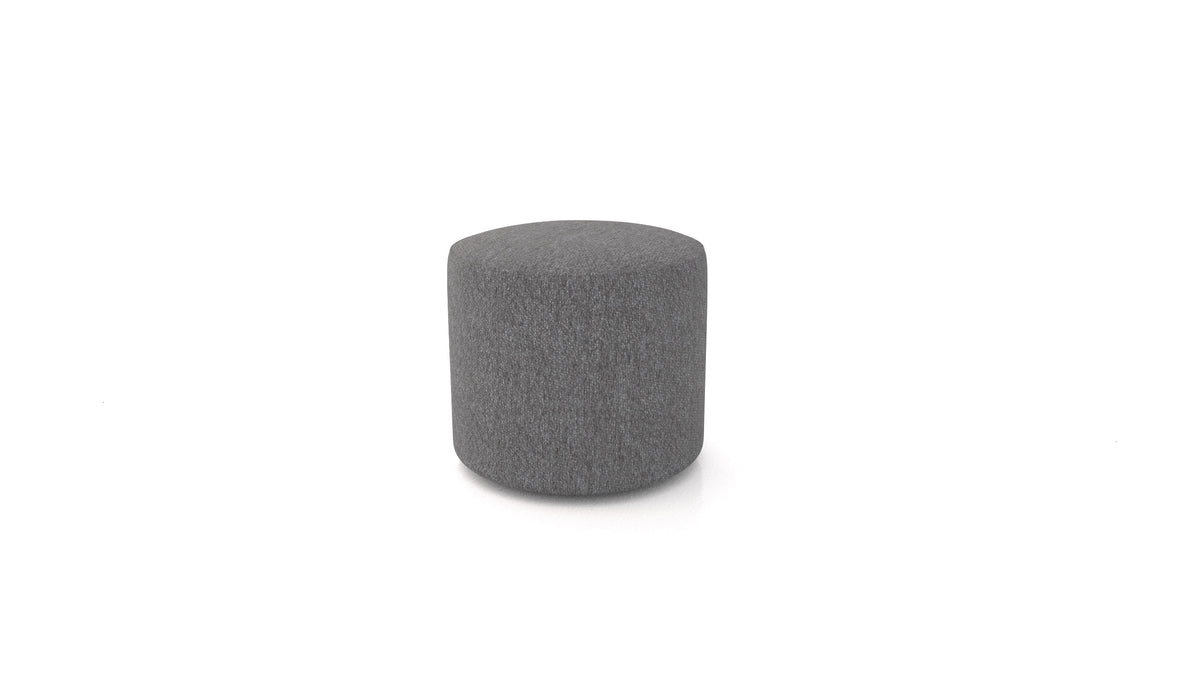 TA-2 Hocker, Hocker von FEYDOM im Stoff Phoenix FE-92 Dark Grey