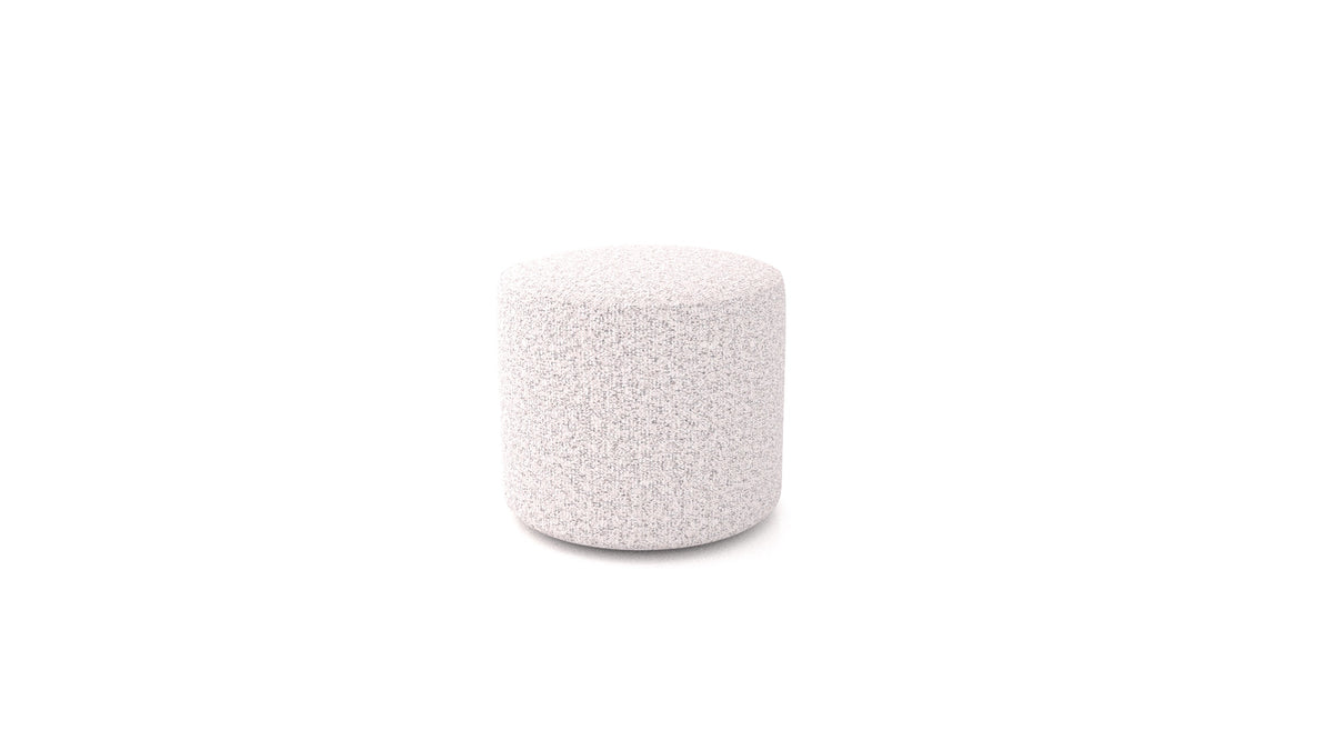 TA-2 Hocker, Hocker von FEYDOM im Stoff Hygge HG-09 Light Grey