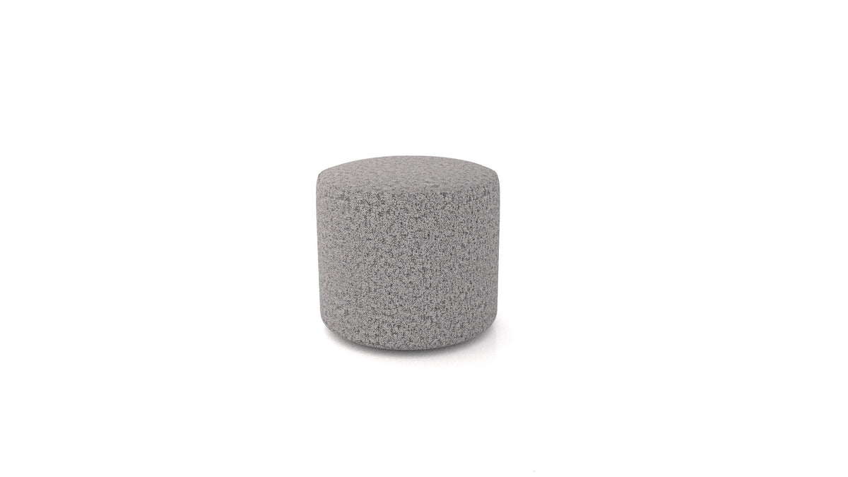 TA-2 Hocker, Hocker von FEYDOM im Stoff Hygge HG-92 Medium Grey