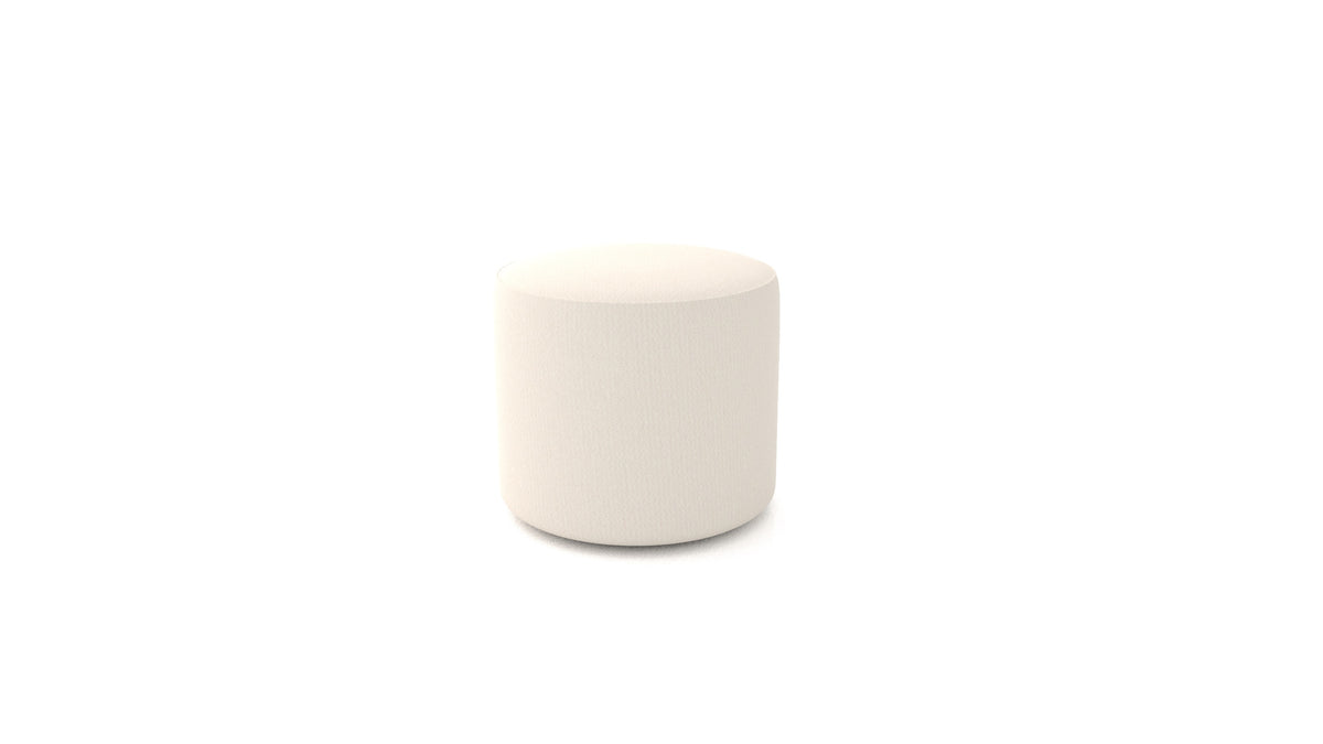 TA-2 Hocker, Hocker von FEYDOM im Stoff Heim HM-03 White