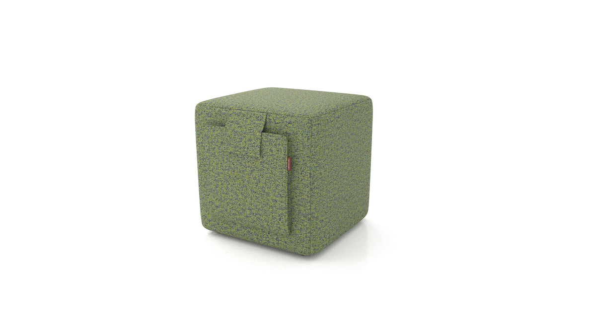 Tuck, Hocker von FEYDOM im Stoff Hygge HG-34 Olive Green