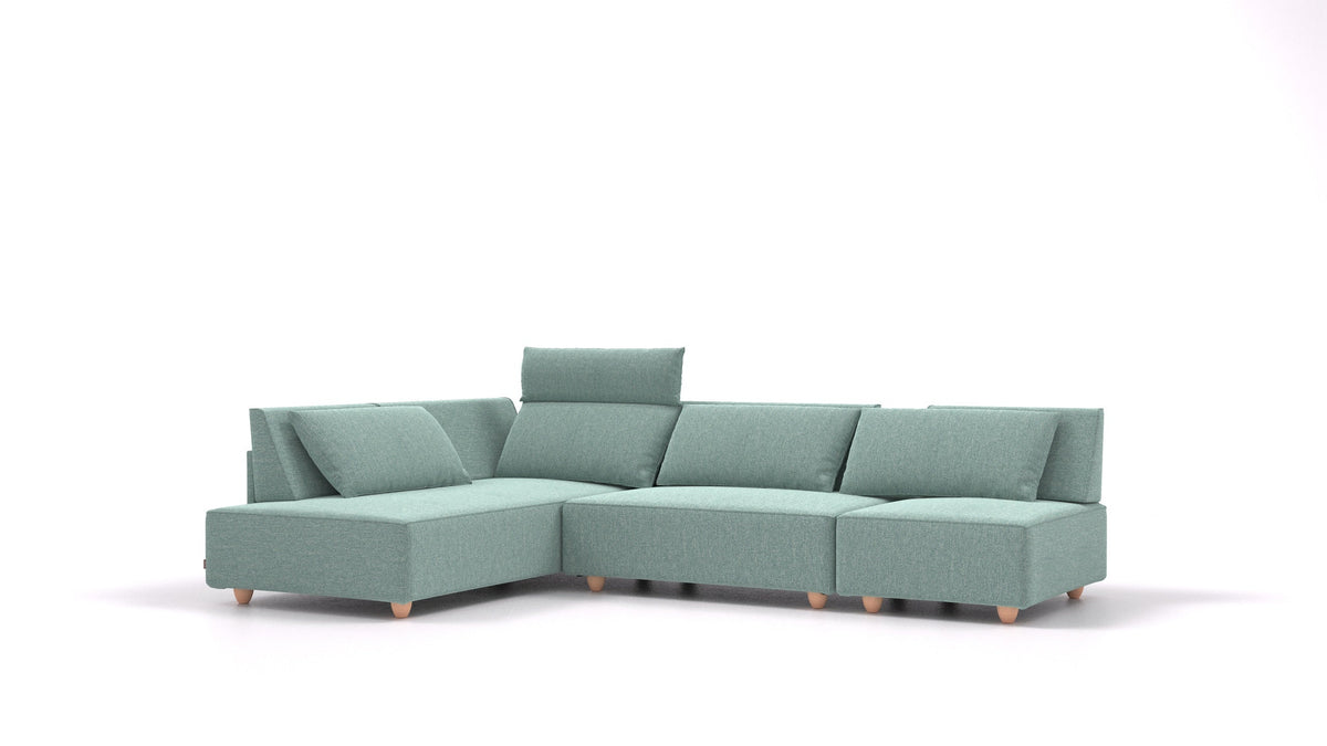 CasCais TVF – Alure DE-75: Pastel Blue, svetle nogice