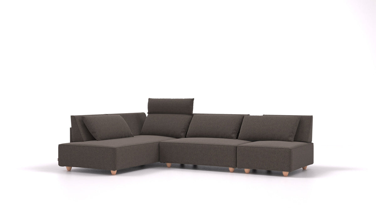 CasCais TVF – Velare ET-12: Dark Grey, svetle nogice