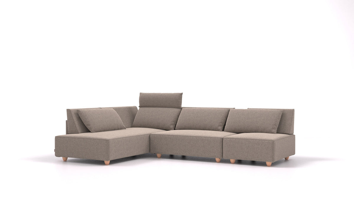 CasCais TVF – Velare ET-14: Middle Grey, svetle nogice