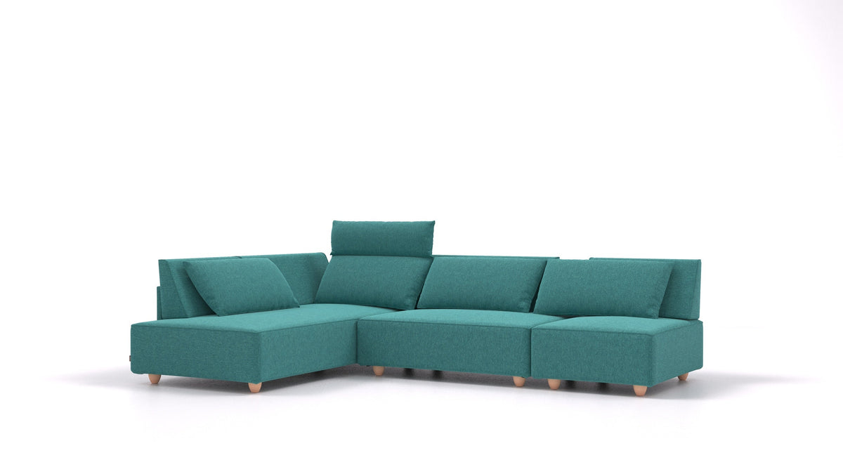 CasCais TVF – Velare ET-16: Turquoise, svetle nogice