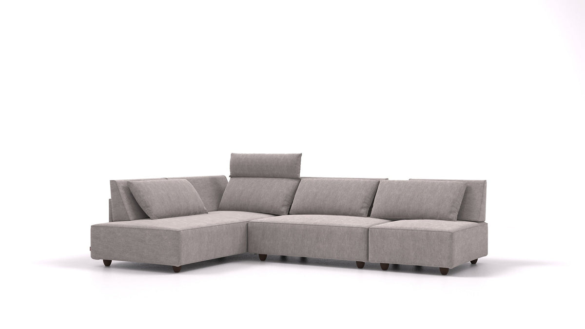 CasCais TVF – Mollia FF-14: Middle Grey, temne nogice