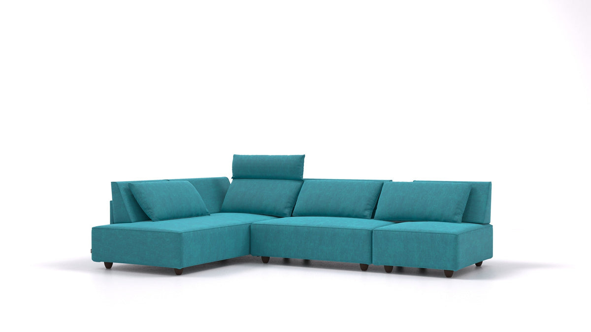 CasCais TVF – Mollia FF-20: Turquoise, temne nogice