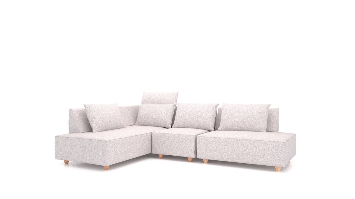 CasCais TVF – Hygge HG-09: Light Grey, svetle nogice