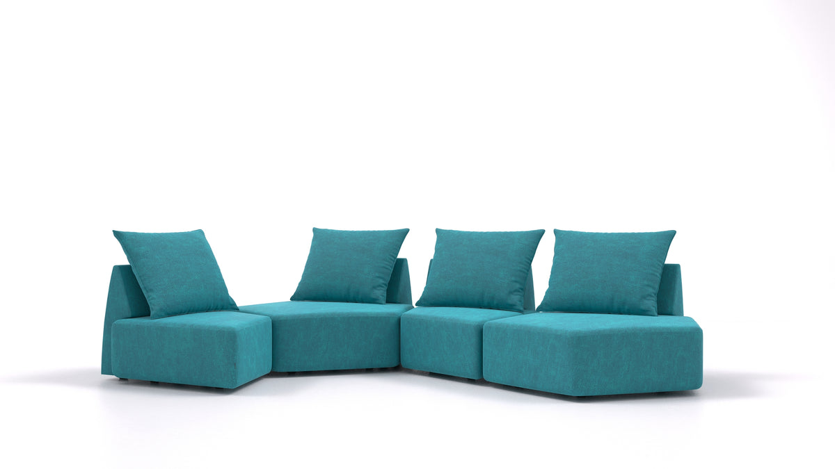 Bezüge für Matacao3 Archipelago Set, FF-20: Turquoise