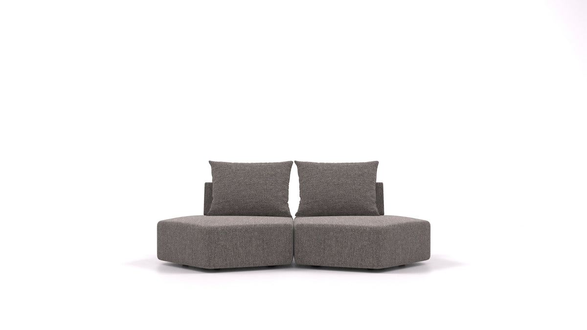 Bezüge für Matacao3 Echo Set, DE-92: Middle Grey