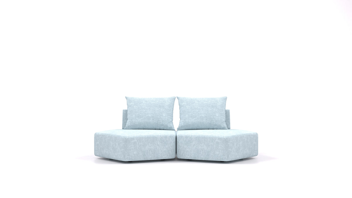 Bezüge für Matacao3 Echo Set, FF-19: Pastel Blue