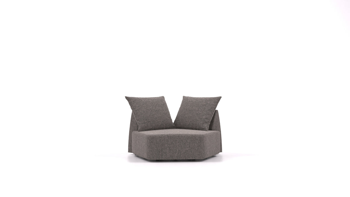 Bezüge für Matacao3 Nook Set, DE-92: Middle Grey