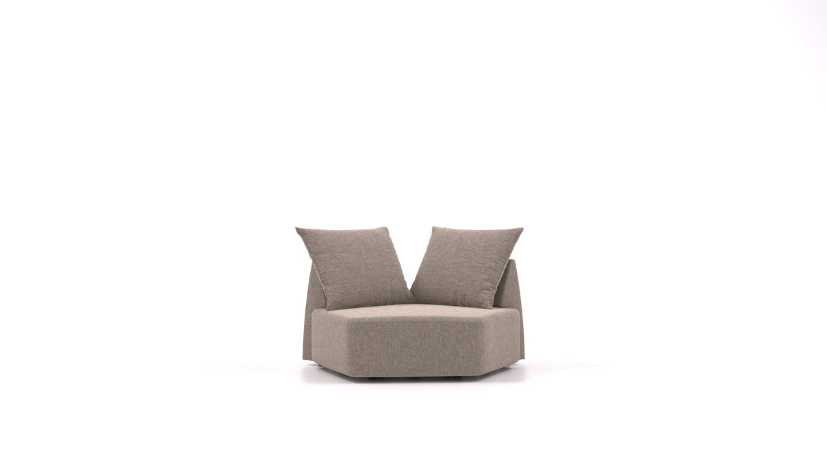 Bezüge für Matacao3 Nook Set, ET-14: Middle Grey