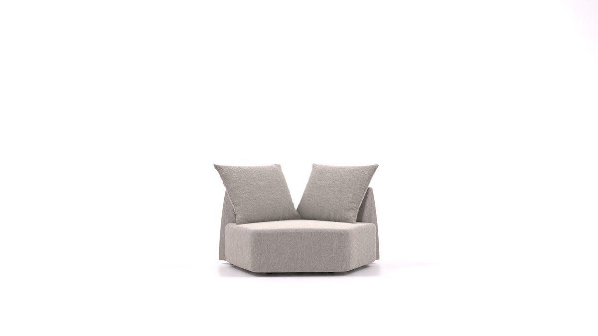 Bezüge für Matacao3 Nook Set, FE-84: Middle Grey