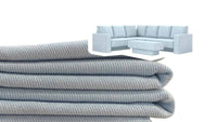 Mollia / FF-19: Pastel Blue / Vollständig abnehmbare Bezüge